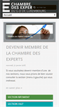 Mobile Screenshot of chambre-expert.lu